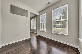 Living Room with window and wooden floor at Enclave Apartments, Virginia, 23114